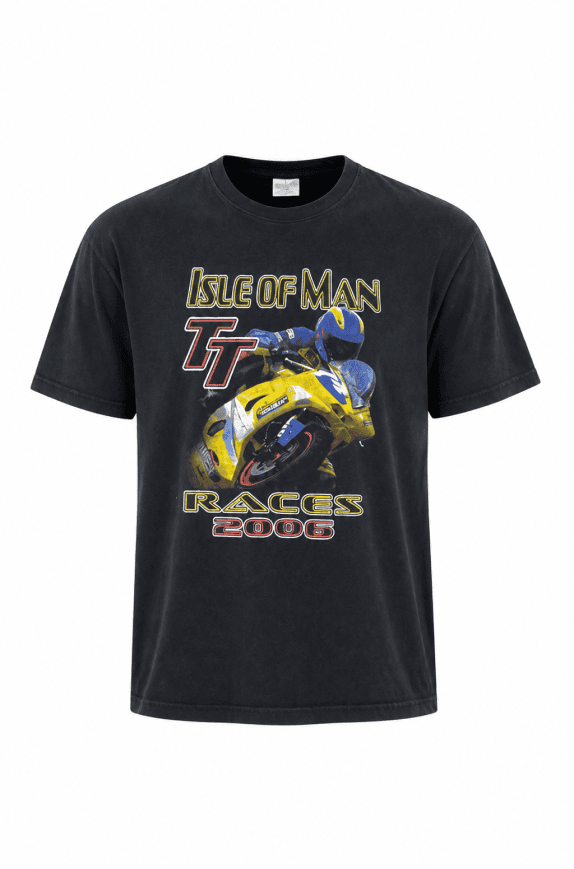 JTS GRAPHIC TEE RACING BLACK ΑΝΤΡΙΚΟ PRE OWNED L