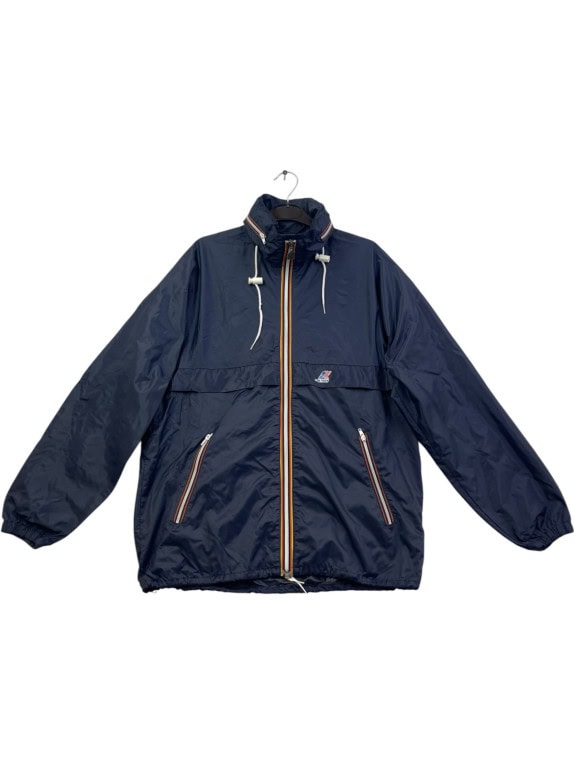 K WAY ΑΝΤΙΑΝΕΜΙΚΟ ΜΠΟΥΦΑΝ CLASSIC NAVY UNISEX PRE OWNED M