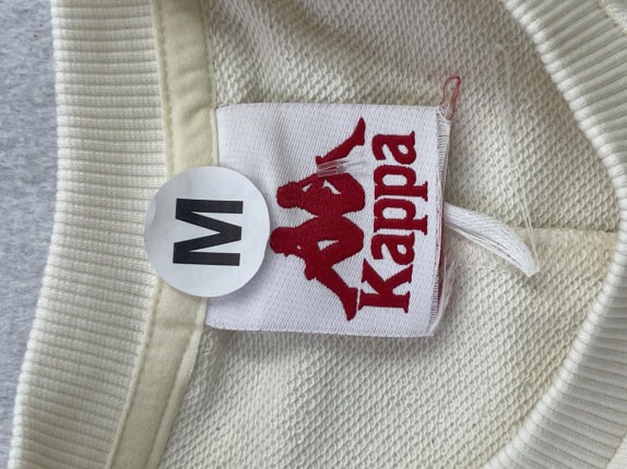 KAPPA CREWNECK MINIMAL OFF WHITE ΑΝΤΡΙΚΟ PRE OWNED M
