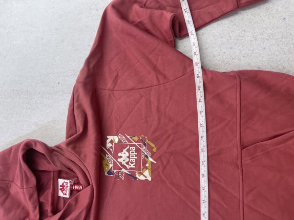 KAPPA HOODIE GRAPHIC ΚΟΚΚΙΝΟ UNISEX PRE OWNED XL