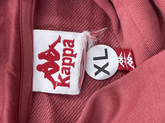 KAPPA HOODIE GRAPHIC ΚΟΚΚΙΝΟ UNISEX PRE OWNED XL