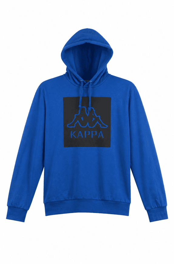 KAPPA HOODIE GRAPHIC BLUE MEN PRE OWNED XXL