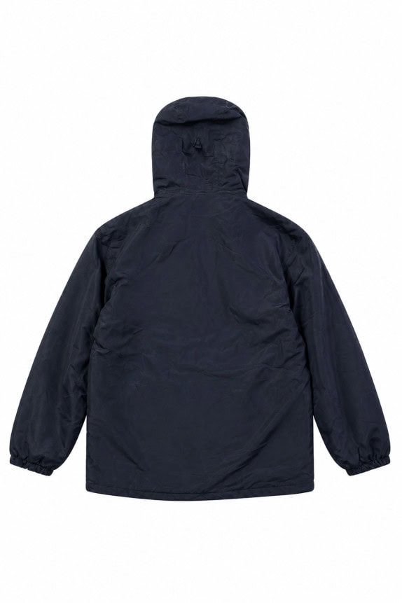 1990S KAPPA ΜΠΟΥΦΑΝ HOODED ΑΝΑΓΟΦΟ LOGO ΜΑΥΡΟ ΑΝΤΡΙΚΟ PRE OWNED XL