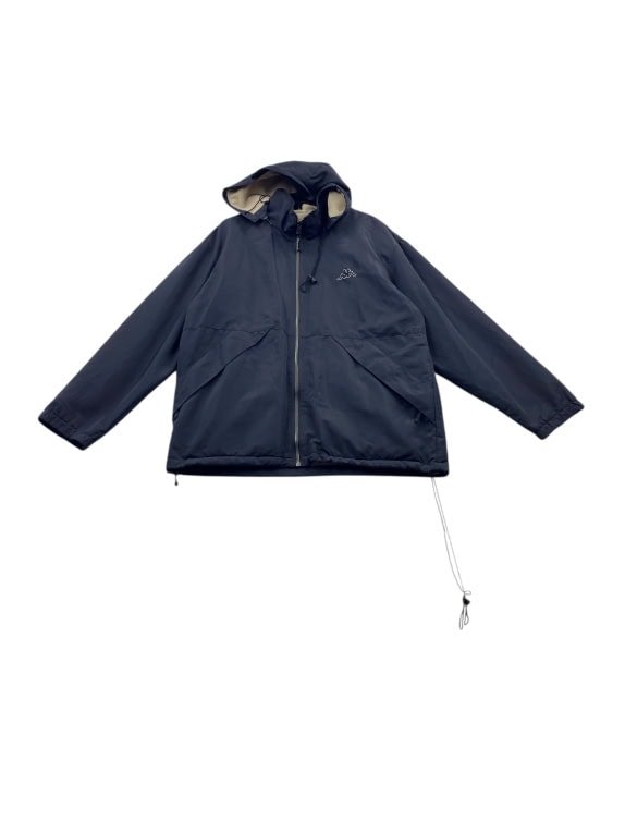 Kappa Μπουφάν Jacket Casual Logo Μαύρο Ανδρικό L