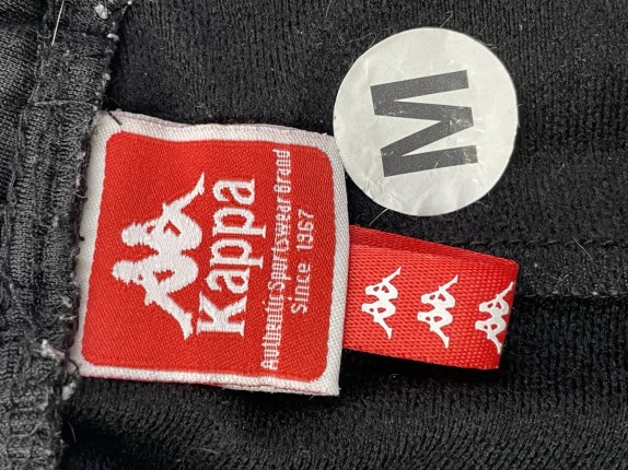 KAPPA ΠΑΝΤΕΛΟΝΙ JOGGER SPORTSWEAR ΜΑΥΡΟ ΑΝΤΡΙΚΟ PRE OWNED M