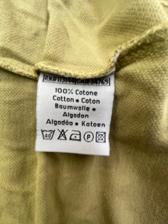 KAPPA Polo Μπλούζα Casual Μικρό Λογότυπο Χακί Ανδρικό L