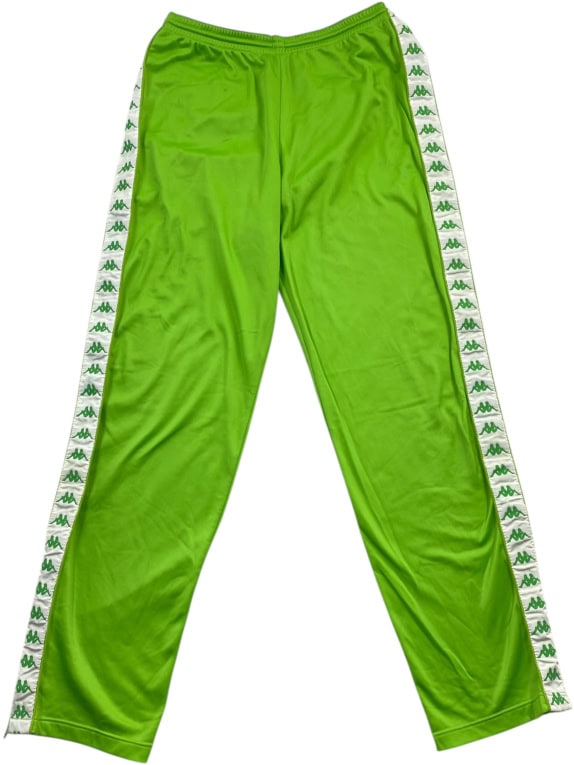 KAPPA ΣΕΤ ΦΟΡΜΑΣ VINTAGE ΜΕ LOGO TAPE ΠΡΑΣΙΝΟ/ΛΕΥΚΟ UNISEX L