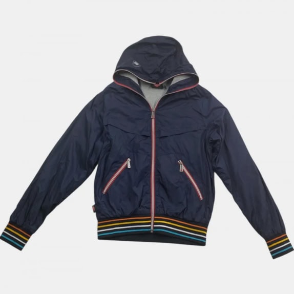 Kelto Wind Design Μπουφάν  Αντιανεμικό Hooded Navy Ανδρικό