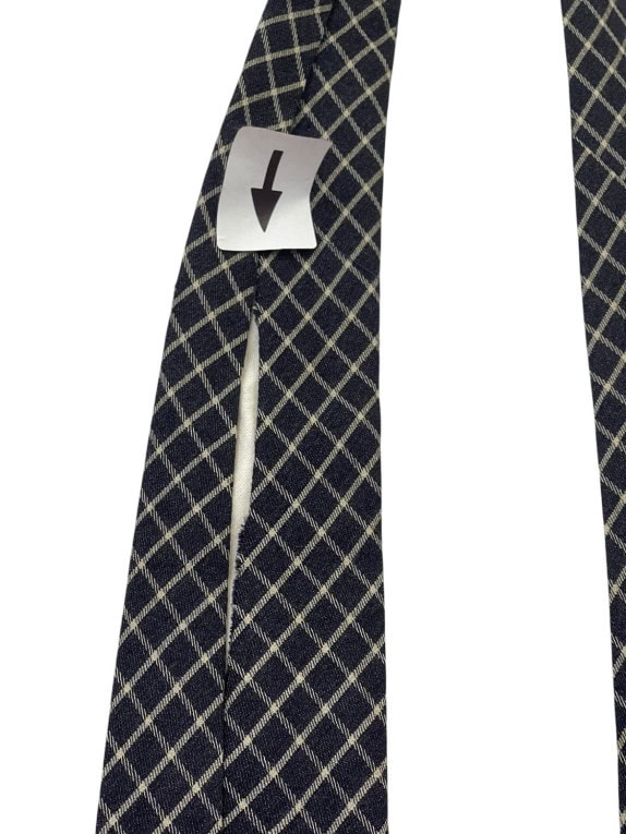 KIROS CRAVATTA CLASSICA NAVY UOMO PRE OWNED