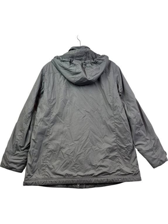 KLEPPER GIACCA CON CAPPUCCIO MINIMAL GRIGIA DONNA PRE OWNED S