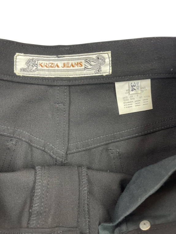 Krizia Jeans Γυναικείο Παντελόνι Μαύρο S
