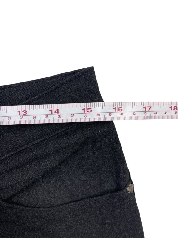 Krizia Jeans Παντελόνι Bootcut Minimal Μαύρο Γυναικείο S