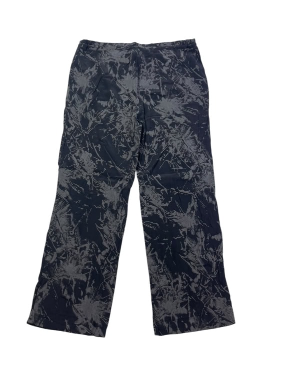Krizia Jeans Women’s Pattern Pants Black/Grey L