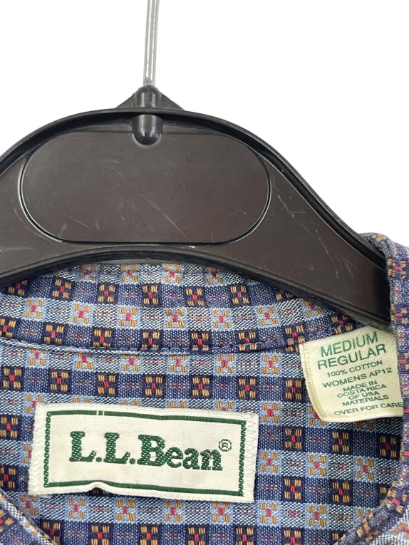 L L Bean ΠΟΥΚΑΜΙΣΟ VINTAGE ΠΟΛΥΧΡΩΜΟ ΓΥΝΑΙΚΕΙΟ M pre-owned