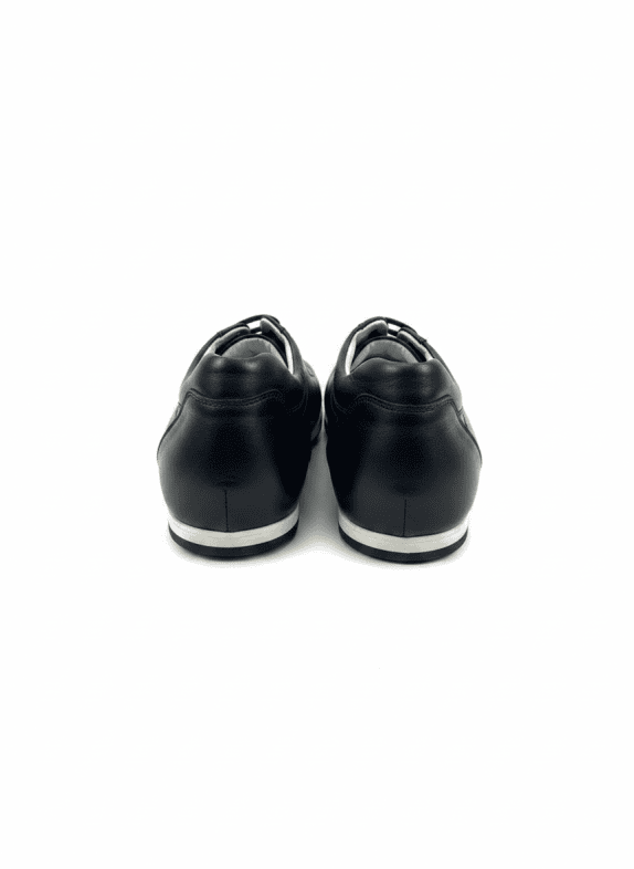LA MARTINA SNEAKERS ΑΘΛΗΤΙΚΟ ΜΑΥΡΟ ΑΝΤΡΙΚΟ PRE OWNED EU 39