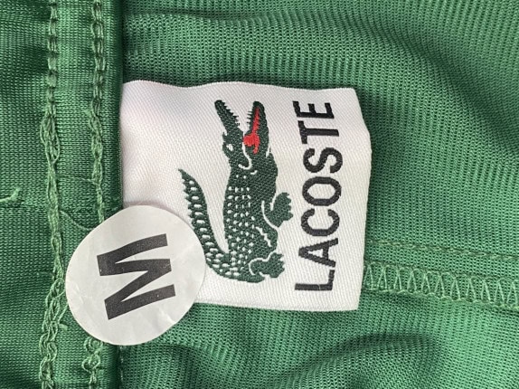 LACOSTE JOGGER PANTS LOGO GREEN ΑΝΤΡΙΚΟ PRE OWNED M