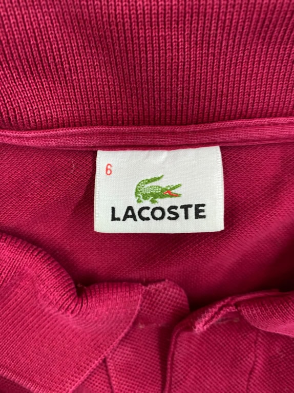 LACOSTE ΜΠΛΟΥΖΑ POLO ΜΑΚΡΥΜΑΝΙΚΗ ΜΕ ΛΟΓΟΤΥΠΟ ΜΠΟΡΝΤΟ ΑΝΔΡΙΚΟ XL