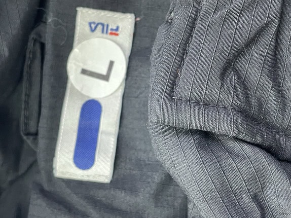 FILA  ΜΠΟΥΦΑΝ PUFFER ΜΑΥΡΟ ΑΝΤΡΙΚΟ PRE OWNED L