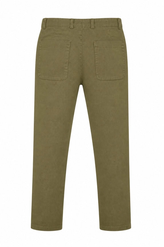 LACOSTE ΠΑΝΤΕΛΟΝΙ CHINO MINIMAL OLIVE ΑΝΤΡΙΚΟ PRE OWNED M