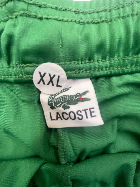 LACOSTE ΠΑΝΤΕΛΟΝΙ ΦΟΡΜΑΣ SPORT LOGO TAPE ΠΡΑΣΙΝΟ ΑΝΔΡΙΚΟ XXL