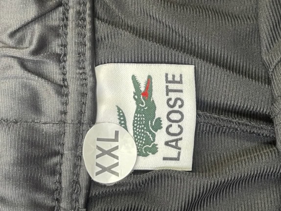 LACOSTE ΠΑΝΤΕΛΟΝΙ ΦΟΡΜΑΣ SPORTY ΜΑΥΡΟ ΑΝΤΡΙΚΟ PRE OWNED XXL