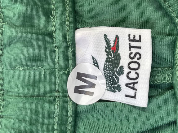 LACOSTE ΠΑΝΤΕΛΟΝΙ TRACK WASHED ΠΡΑΣΙΝΟ ΑΝΤΡΙΚΟ PRE OWNED M