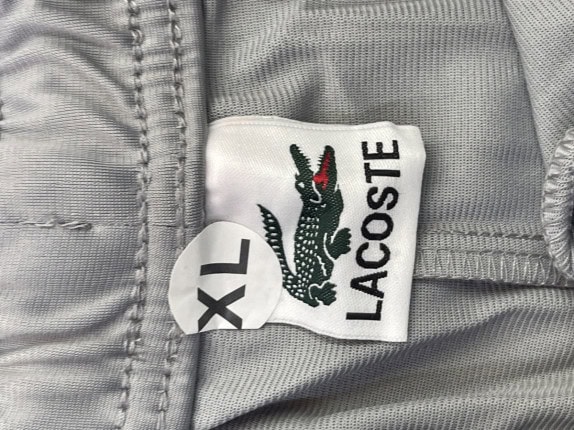 LACOSTE ΠΑΝΤΕΛΟΝΙ ΤΖΟΓΚΕΡ STREETWEAR ΓΚΡΙ ΑΝΤΡΙΚΟ PRE OWNED XL