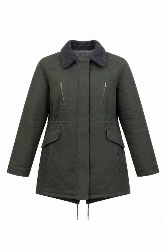 LACOSTE ΠΑΡΚΑ MINIMAL ΧΑΚΙ ΓΥΝΑΙΚΕΙΟ PRE OWNED L