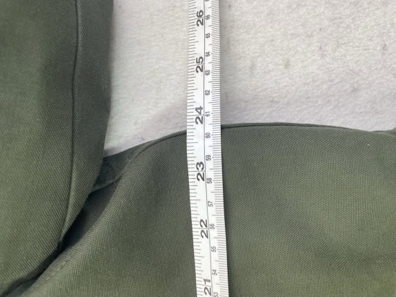 LACOSTE PARKA MINIMAL KHAKI WOMEN PRE OWNED L