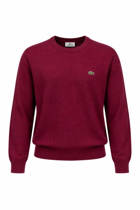 LACOSTE ΠΟΥΛΟΒΕΡ MINIMAL ΜΠΟΡΝΤΟ UNISEX PRE OWNED S