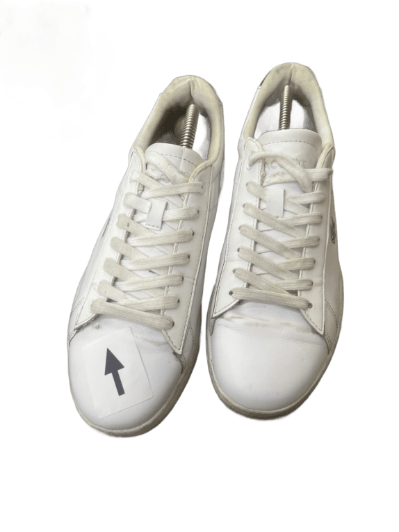LACOSTE SNEAKERS MINIMAL OFF WHITE DONNA PRE OWNED EU 39