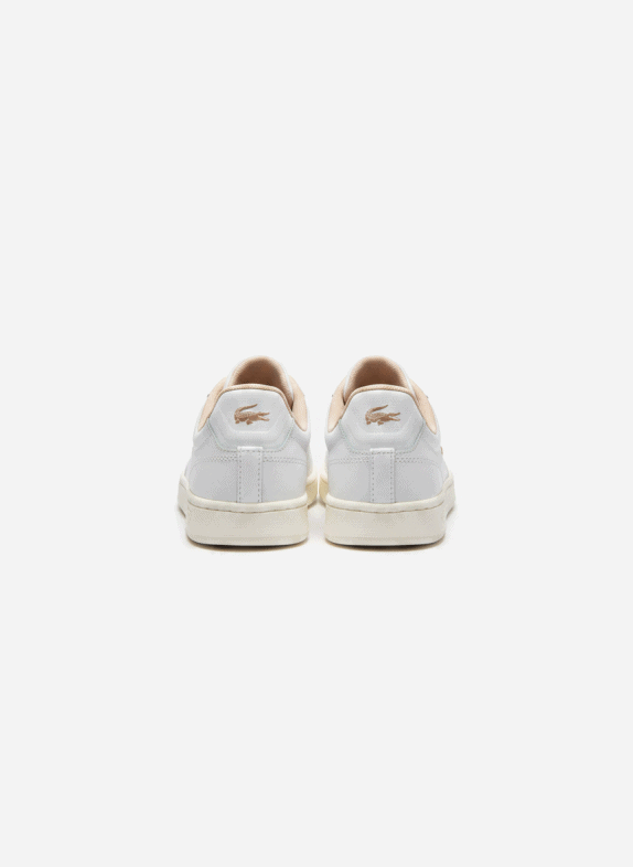 LACOSTE SNEAKERS MINIMAL OFF WHITE UNISEX PRE OWNED EU 39