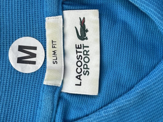 LACOSTE SPORT POLO ΜΠΛΟΥΖΑ SPORTSWEAR ΜΠΛΕ ΑΝΤΡΙΚΟ PRE OWNED M