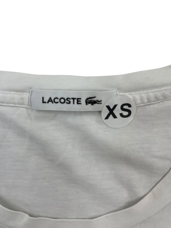 LACOSTE T-SHIRT "FAIRPLAY" SAILING GEAR ΛΕΥΚΟ ΓΥΝΑΙΚΕΙΟ XS