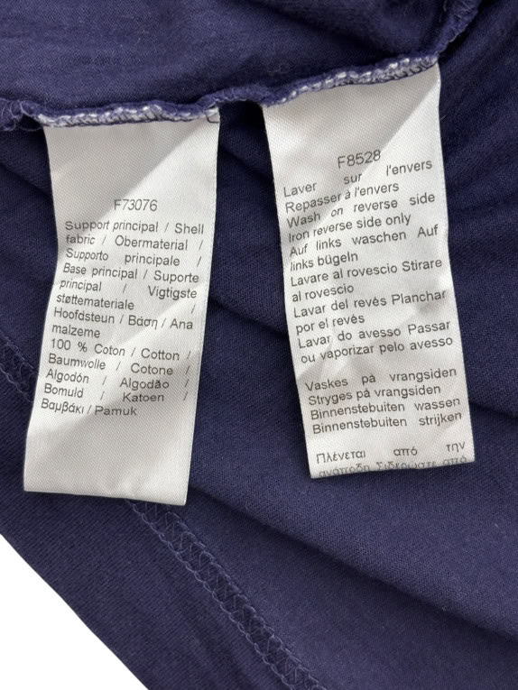 LACOSTE T SHIRT SPORTSWEAR NAVY ΑΝΤΡΙΚΟ PRE OWNED XL