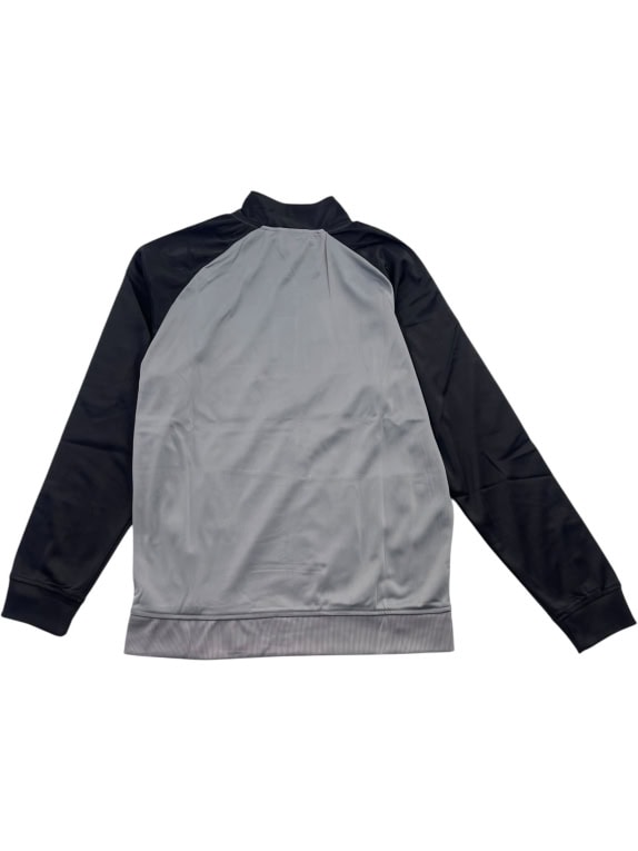 Lacoste Track Jacket Big Logo Μαύρο Γκρι Unisex L