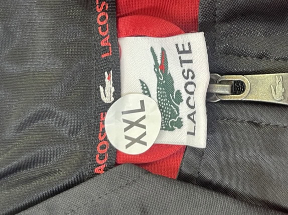 LACOSTE TRACK JACKET SPORTSWEAR ΚΟΚΚΙΝΟ ΑΝΤΡΙΚΟ PRE OWNED XXL
