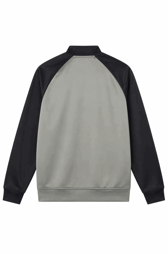 LACOSTE TRACK JACKET SPORTY BLACK AND GREY ΑΝΤΡΙΚΟ PRE OWNED L