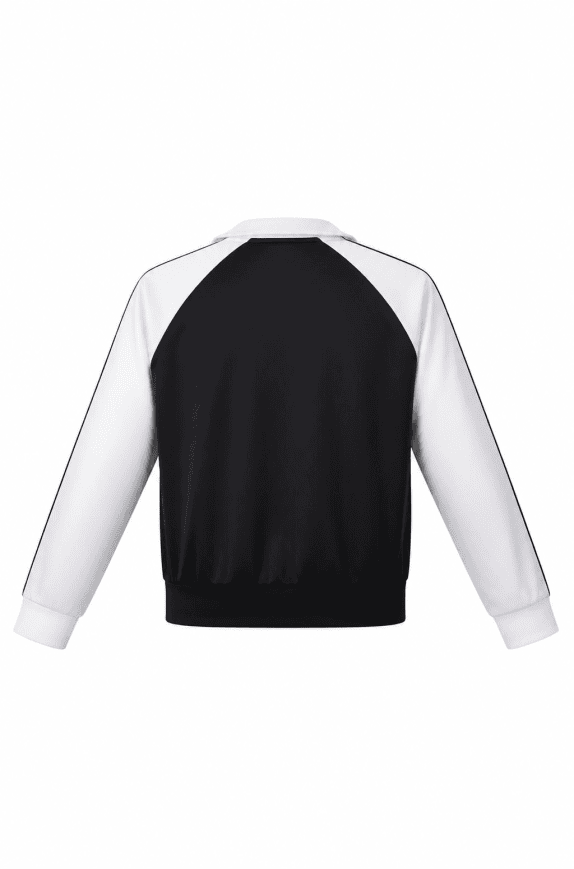 LACOSTE TRACK JACKET SPORTY BLACK WHITE ΑΝΤΡΙΚΟ PRE OWNED L