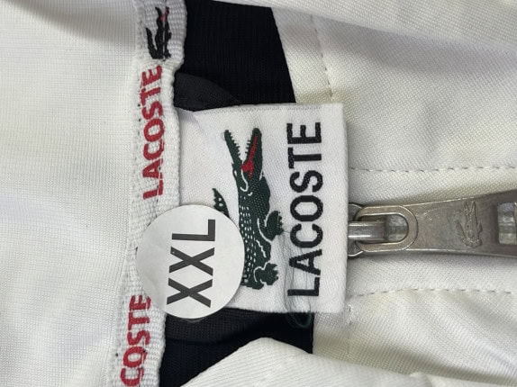 LACOSTE TRACK JACKET SPORTY ΜΑΥΡΟ ΑΝΤΡΙΚΟ PRE OWNED XXL