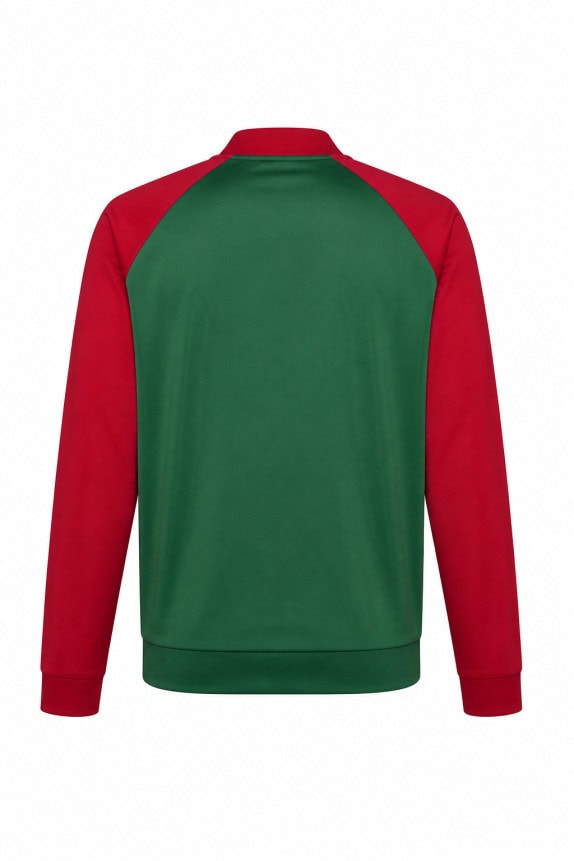 LACOSTE TRACK JACKET SPORTY ΠΡΑΣΙΝΟ ΚΟΚΚΙΝΟ ΑΝΤΡΙΚΟ PRE OWNED XL