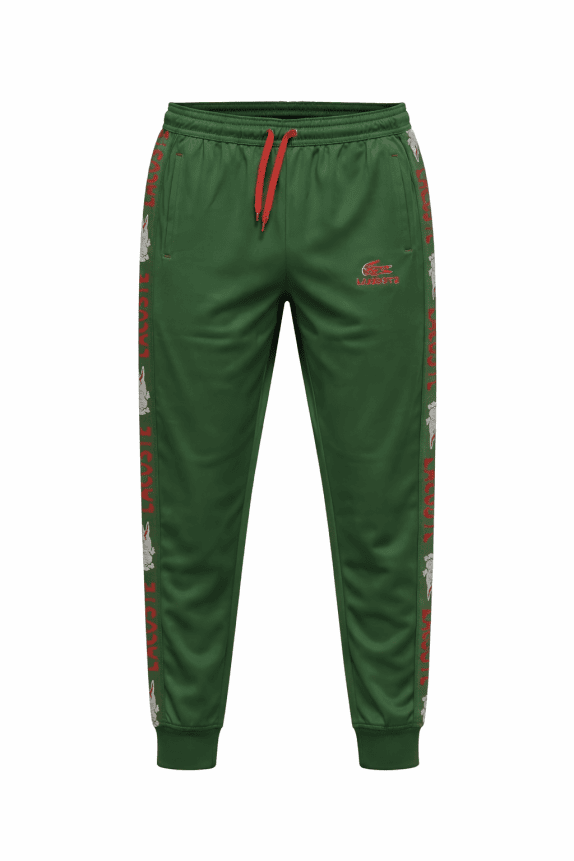 LACOSTE TRACK PANTS SPORTY GREEN ΑΝΤΡΙΚΟ PRE OWNED L