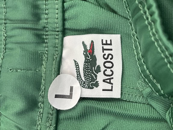 LACOSTE TRACK PANTS SPORTY GREEN ΑΝΤΡΙΚΟ PRE OWNED L