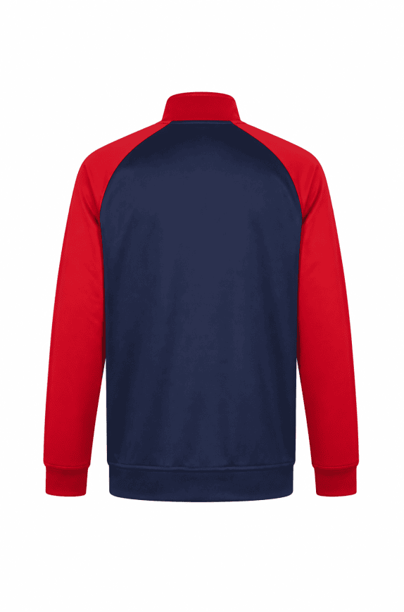 LACOSTE ΖΑΚΕΤΑ TRACK CLASSIC ΜΠΛΕ ΚΟΚΚΙΝΟ ΑΝΤΡΙΚΟ PRE OWNED XL