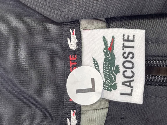 LACOSTE TRACK JACKET STREETWEAR VERDE UOMO PRE OWNED L