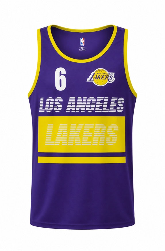 LAKERS JERSEY GRAPHIC PURPLE ΑΝΤΡΙΚΟ PRE OWNED L