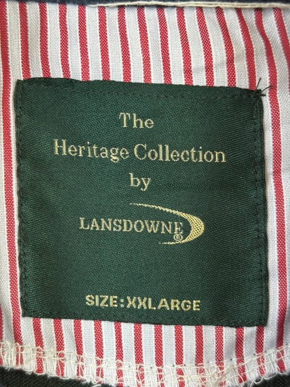 LANSDOWNE RUGBY ΜΠΛΟΥΖΑ RETRO ΠΡΑΣΙΝΟ ΑΝΤΡΙΚΟ PRE OWNED XXL
