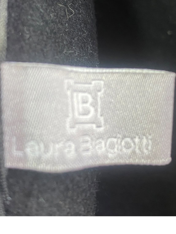 LAURA BIAGIOTTI ΚΑΠΕΛΟ BOWLER ΚΛΑΣΙΚΟ ΜΑΥΡΟ ΓΥΝΑΙΚΕΙΟ PRE OWNED