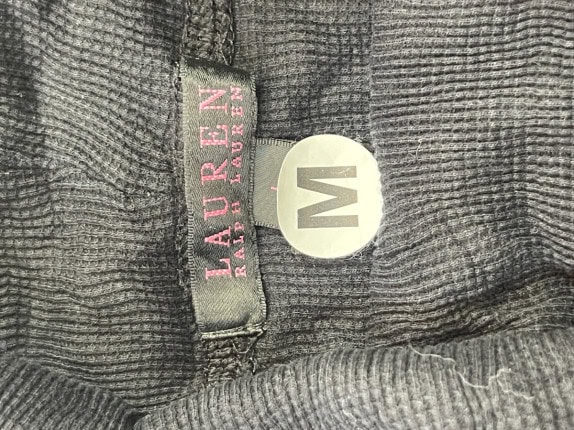 LAUREN RALPH LAUREN HOODIE STRIPED PINK BLACK ΓΥΝΑΙΚΕΙΟ PRE OWNED M
