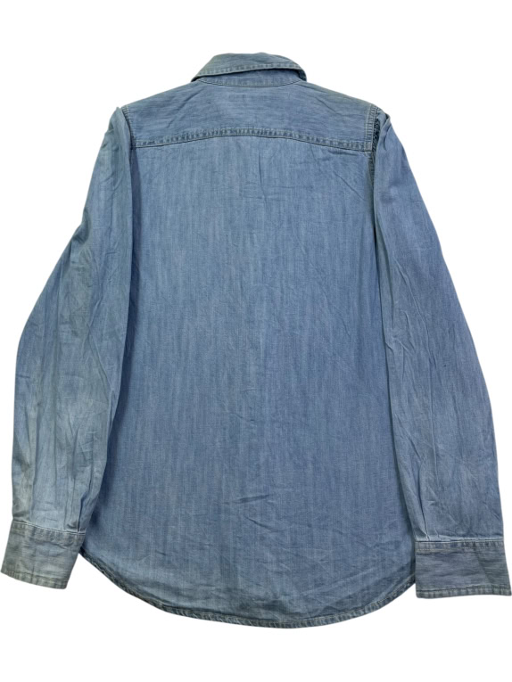 LAUREN RALPH LAUREN ΠΟΥΚΑΜΙΣΟ ΤΖΙΝ VINTAGE ΜΠΛΕ ΓΥΝΑΙΚΕΙΟ L pre-owned